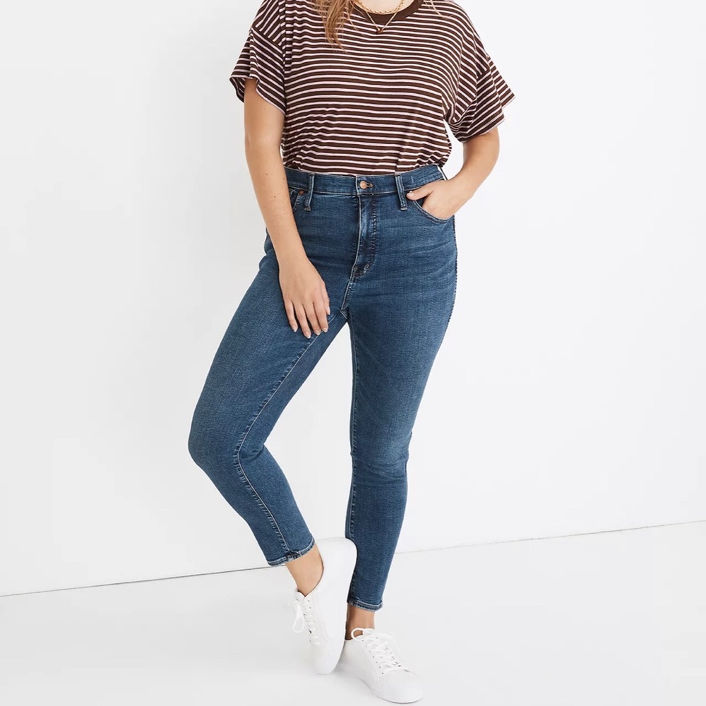 Madewell 10" High-Rise Skinny Jeans in Tarren Wash: THERMOLITE® Edition